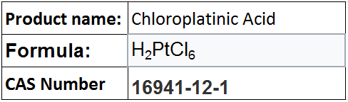 Chloroplatinic Acid