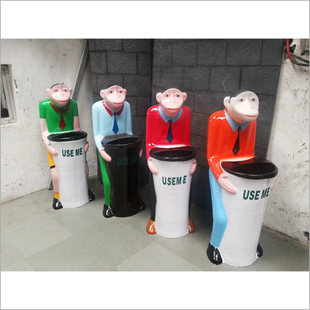 Cartoon Dustbin