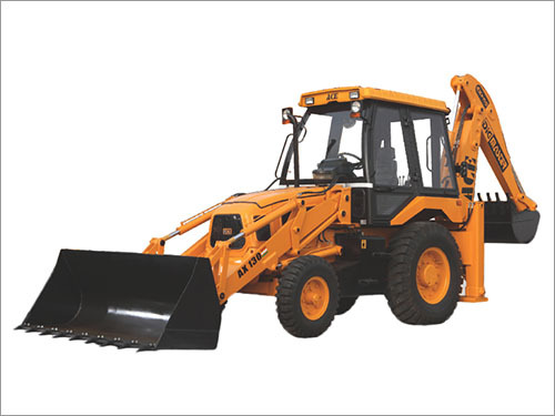 Ax 130 Backhoe Loaders - Color: Yellow