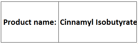 Cinnamyl Isobutyrate