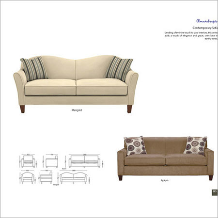 Contemporary Sofa Apium Marigold