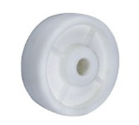 Swivel Caster Wheel - Polypropylene Material, 150 x 40 mm Wheel Diameter, 150 Kg Load Capacity, 45 mm Offset, Mounting Plate Number 6