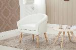 White Modern Armchair