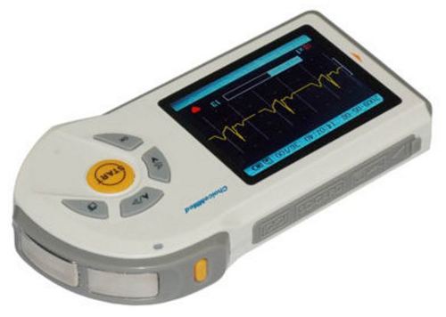 Handheld ECG Monitor With 3 Lead ECG Cable