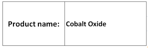 Cobalt Oxide
