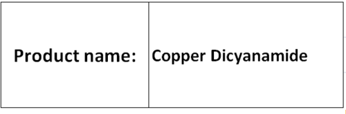 Copper Dicyanamide