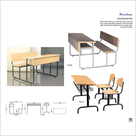 Sharing Study Desk Combo  Edu 26