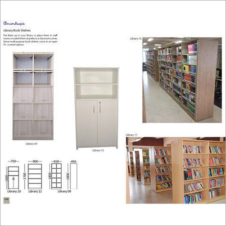 Library Book Shelves By AMARDEEP DESIGNS INDIA PVT. LTD.