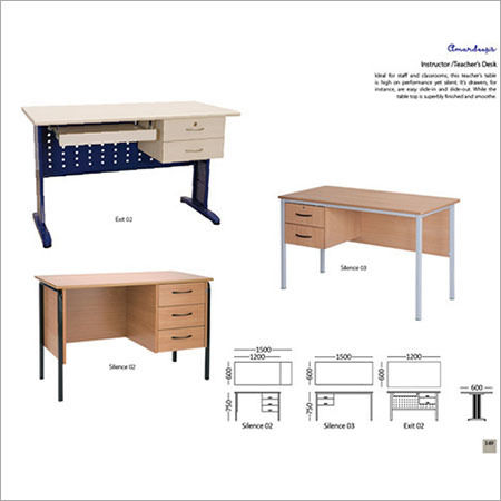 Instructor Teacher's Desk Silence 03  Silence 02  Exit