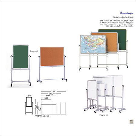 Whiteboard Pin Boards By AMARDEEP DESIGNS INDIA PVT. LTD.