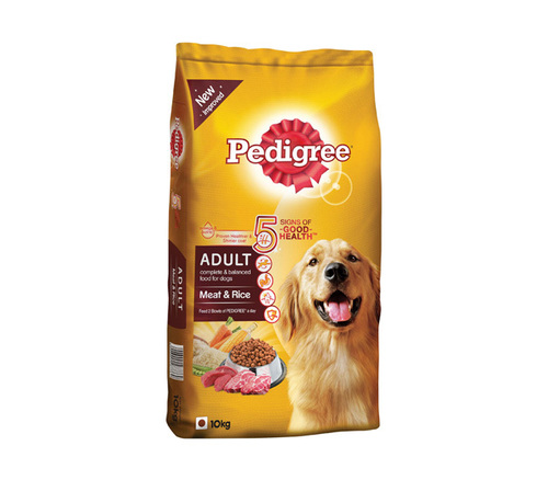 Pedigree Meat And Rice 10Kg