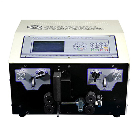 Automatic Double Coaxial Wire Stripping And Cutting Machine