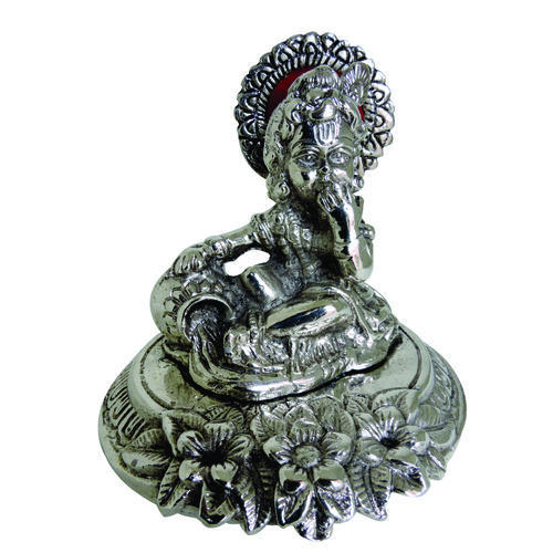 White Metal Spiritual Lord Ladoo Gopal Krishna Sta