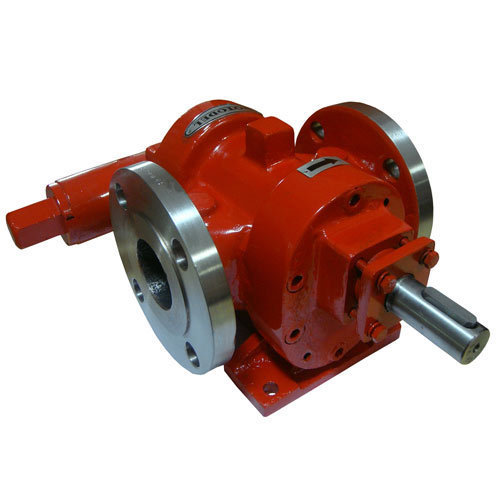 High Temperature Rotary Gear Pump - Model HGN 075, 0.75x0.75 Inch Inlet/Outlet, 30 LPM Capacity, Max 200°C | Viscous Liquid Handling, Reverse Rotation, Low Power Consumption, High Efficiency, Rugged Design