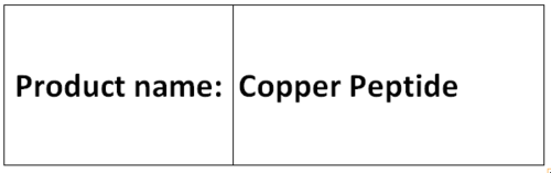 Copper Peptide