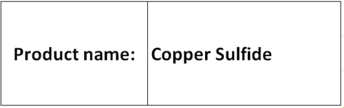Copper Sulfide