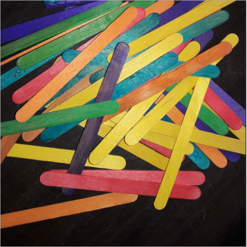 Wooden Spoon Ice Cream Stick