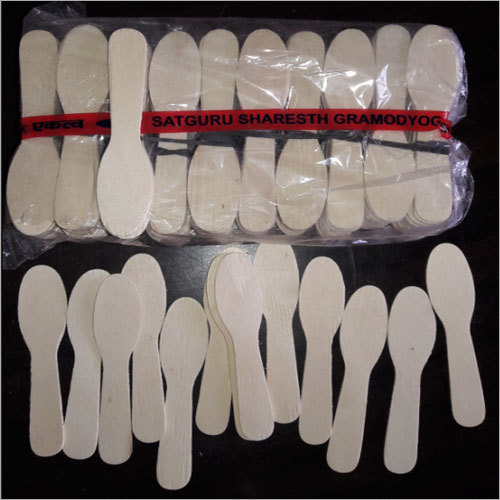 Wooden Spoon Ice Cream Stick