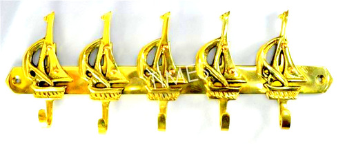 Brass Nautical Hook Plate