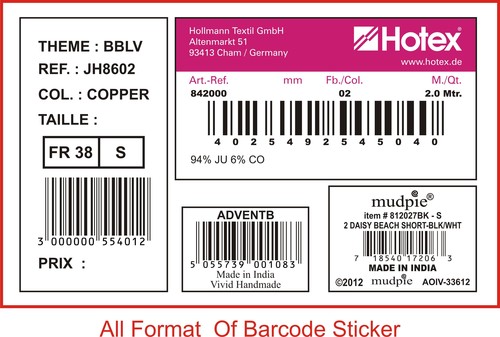Barcode Labels