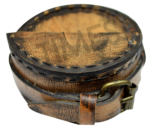Leather Compass Cover