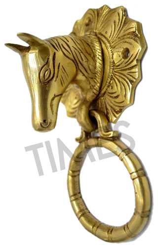 Brass Horse Door Knocker