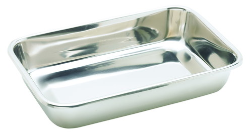 Instrumental Tray - Stainless Steel 15x12 Inch, Rectangular | Durable, Lightweight, Polished Finish, Easy Cleaning
