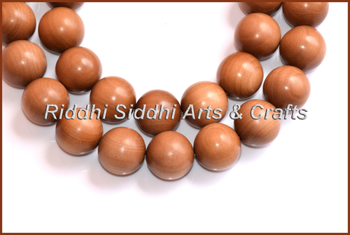 Fine Mysore Sandalwood Bead Mala