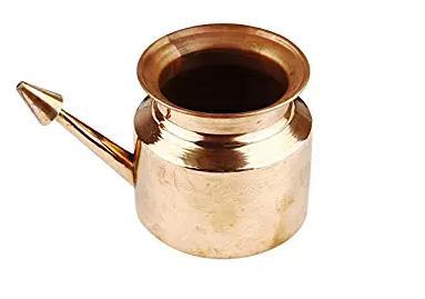 Copper Neti Pot for Sinus Irrigation