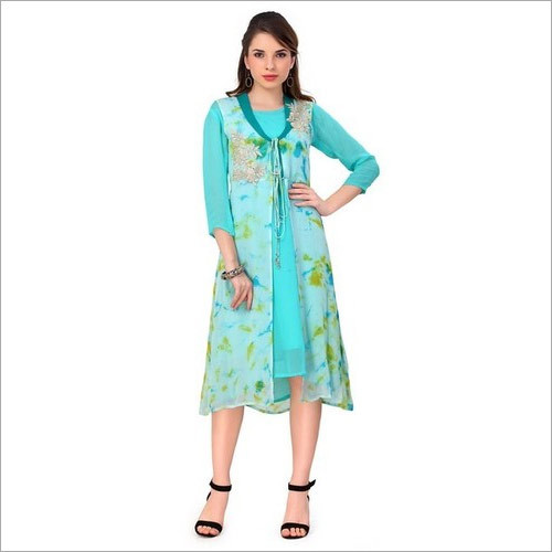 Pure Georgette Kurti
