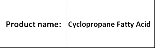 Cyclopropane Fatty Acid - High Purity Triglyceride Natural Source Versatile Applications >98% Purity