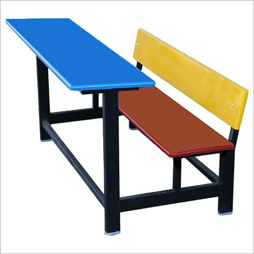 Metal School Bench