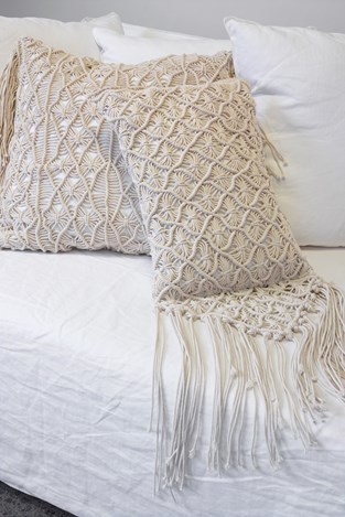 Macrame Cushion