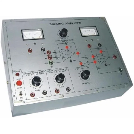 Scaling Amplifier with power supply and 2 meters (C.R.) Scaling Amplifier with power supply and 2 meters (C.R.)