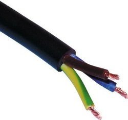 PVC Cables 1.5 mm 3 Core - PVC Material, Black Sheath, Copper Conductor | Durable, Flexible, Reliable, Versatile