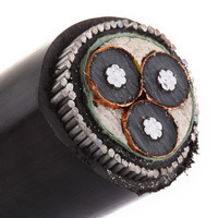 H.T XLPE Aluminium Armoured Cable 11KV 3 Core 400 mm