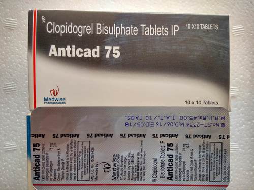 Tablet Clopidogrel By MEDWISE OVERSEAS PVT LTD