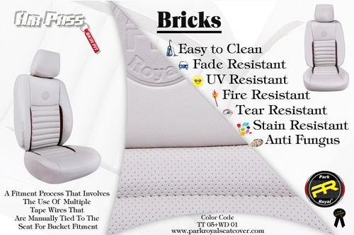 Bricks Car Seat Cover