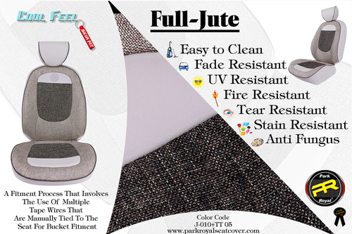 Full Jute Seat Cover