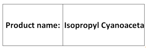 Isopropyl Cyanoacetate Isopropyl Cyanoacetate