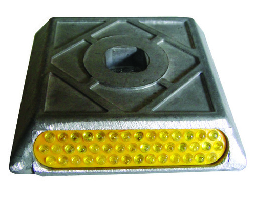 Aluminium Glass Beads 43 with Nail's Hole Road Studs