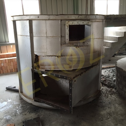 Refractory Linned Kettle Or Pot For Lead Refining Plant