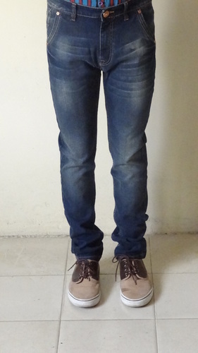 No Fade Mens Denim Slim Fit Pant