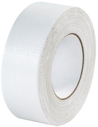Duct Tape - White, 50 Metre Length, 48 mm Wide | Durable Adhesive for Versatile Repair and Sealing Applications