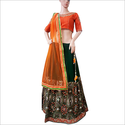 Sequence Lehenga Decoration Material: Lace
