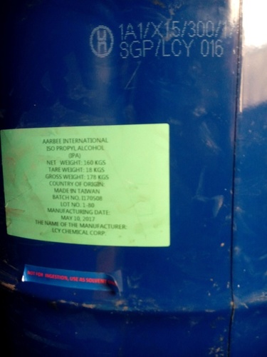 Isopropyl Alcohol Isopropyl Alcohol