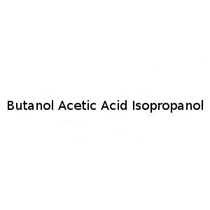 Butanol Acetic Acid Isopropanol