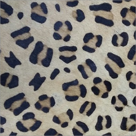 Leopard Print Leather - Material: Leather, Lengths and Thickness Options, Smooth Finish and Attractive Design for Handbags and Footwear