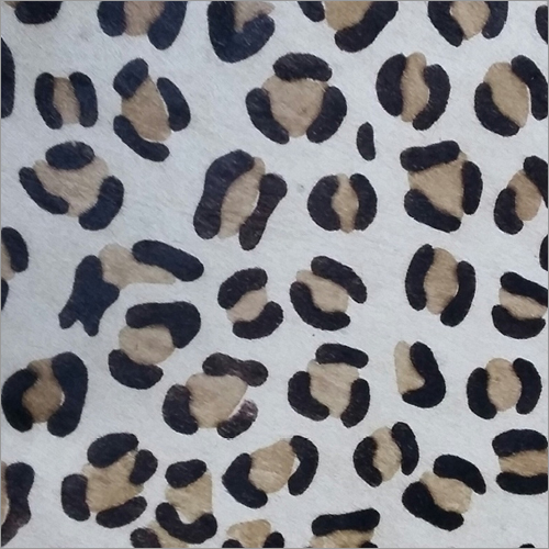 Jaguar Print Hair On Leather - Premium Quality Leather Material | High Tear Strength Durable Easy to Maintain