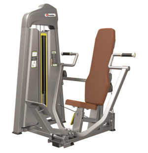 Chest Press - Steel, 1300x1300x1370mm, Gray | Chest Workout, Strength Building, Ergonomic Comfort